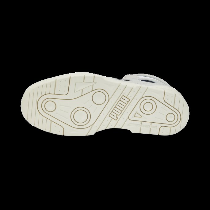 Puma På Tilbud Hvit-grå-marshmallow Slipstream Hi Lux Joggesko
