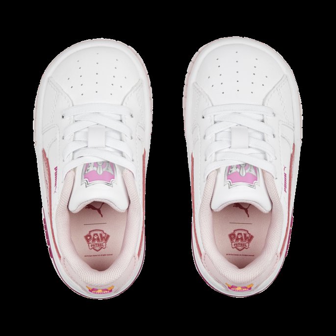 Puma På Tilbud X Paw Patrol Cali Star Alternativ Lukking Joggesko Babyer Hvit-orkide Rosa