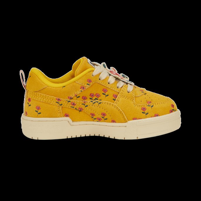 Puma På Tilbud X Bittesmå Bomull Ca Pro Trykte Små Barnesko Mandarin-safari