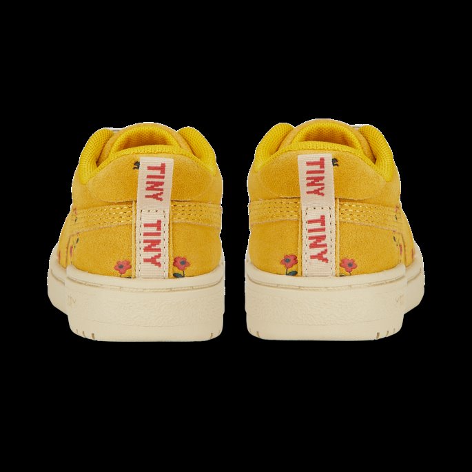 Puma På Tilbud X Bittesmå Bomull Ca Pro-printede Småbarnssko Mandarin-safari