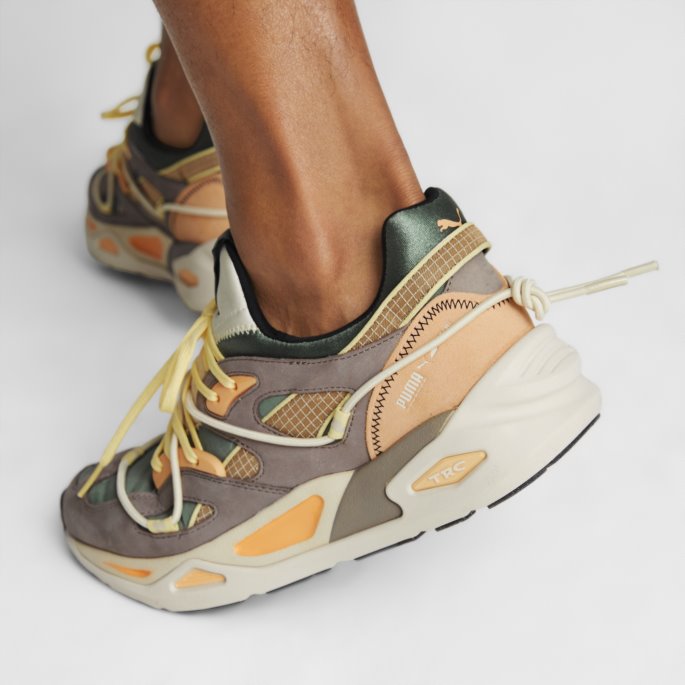 Puma På Tilbud X Market Trc Blaze Joggesko Grå Laurbærkrans
