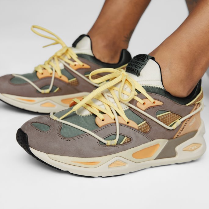Puma På Tilbud X Market Trc Blaze Sneakers Flint Grå-laurbærkrans
