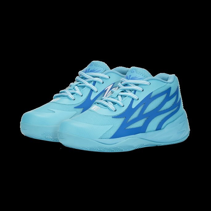 Puma På Tilbud Blå Atoll-ultrablå Mb.02 Roty Basketball Sko Barn