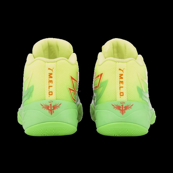 Lime Squeeze-fluo Grønn Puma På Tilbud Mb.02 Slime Små Barnesko
