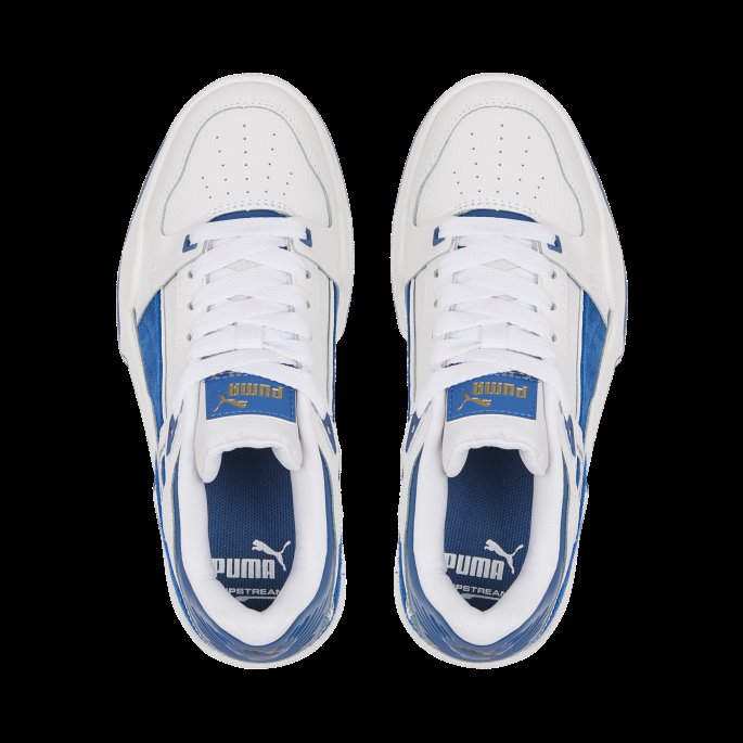Slipstream Semsket Fs Sneakers Store Barn Hvit-lake Blå Puma På Tilbud