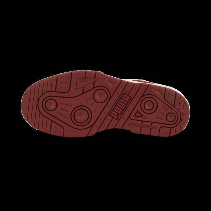 Slipstream Semsket Fs Sneakers Store Barn Hvit-intens Rød Puma På Tilbud