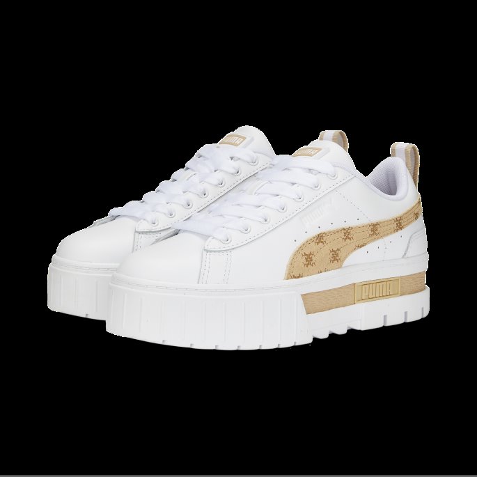 Hvit Mayze Trend 7etter Dame Joggesko Puma På Tilbud