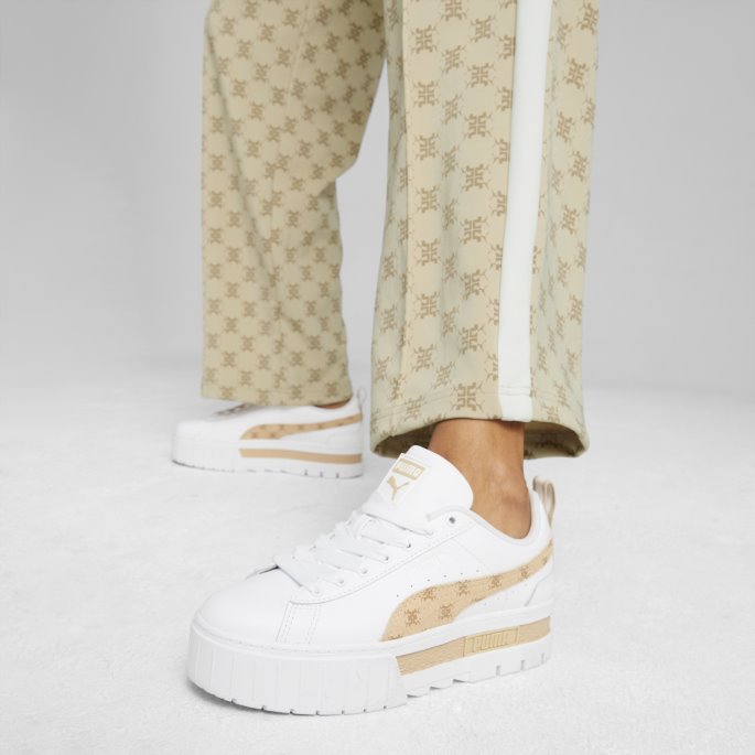 Mayze Trend 7etter Joggesko Kvinner Hvit Puma På Tilbud