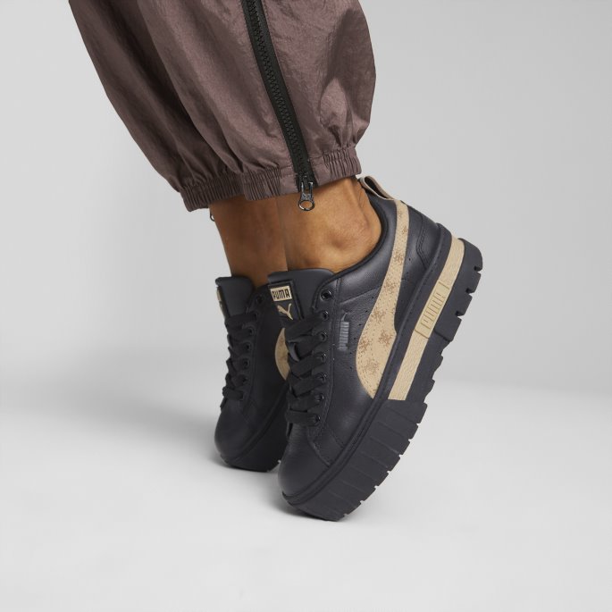 Mayze Trend 7etter Dame Joggesko Puma På Tilbud Svart