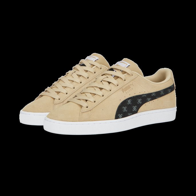 Puma På Tilbud Semsket T7 Sneakers Sand-svart-hvit