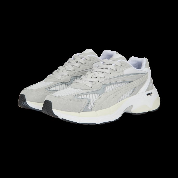 Teveris Nitro Joggesko Puma På Tilbud Grå Fiolett-nimbus Sky