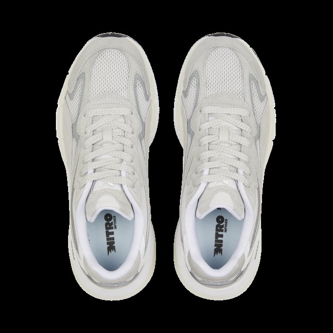 Teveris Nitro Joggesko Puma På Tilbud Grå Fiolett-nimbus Sky