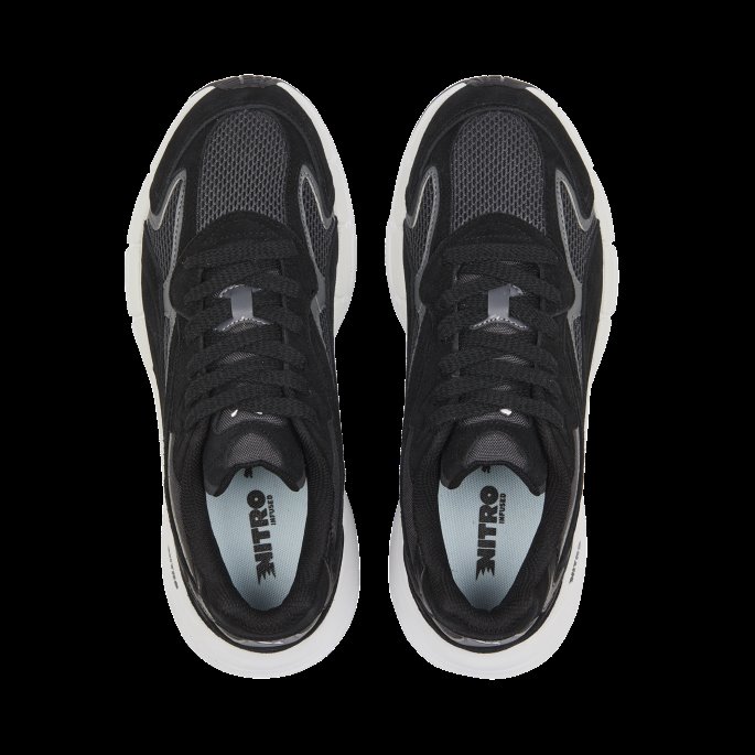 Puma På Tilbud Teveris Nitro Joggesko Svart-ibenholt