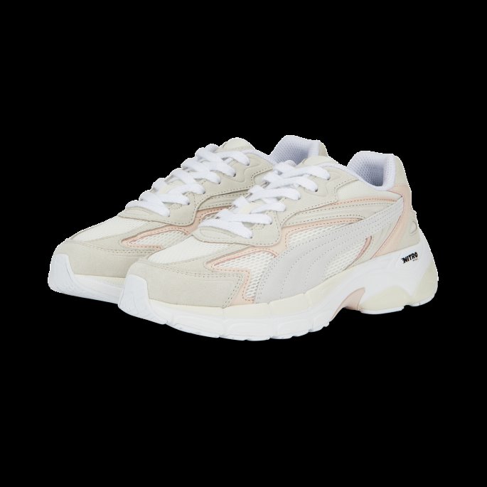 Teveris Nitro Joggesko Nimbus Sky-hvit Puma På Tilbud