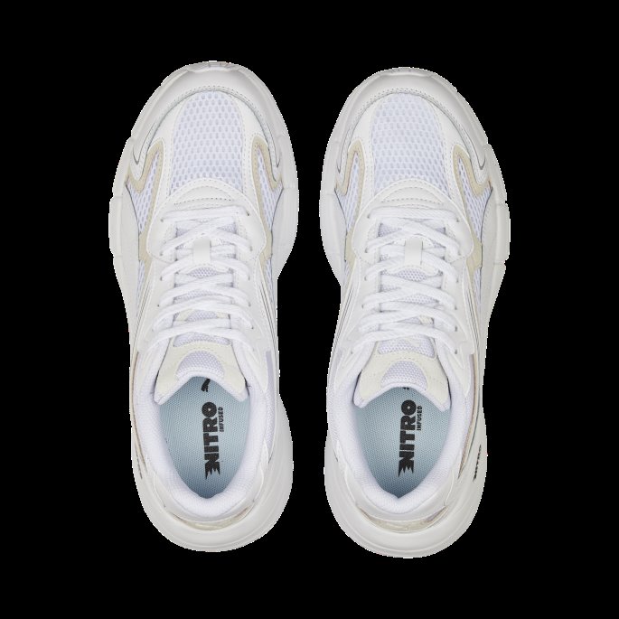 Hvite Teveris Base Nitro Joggesko Puma På Tilbud