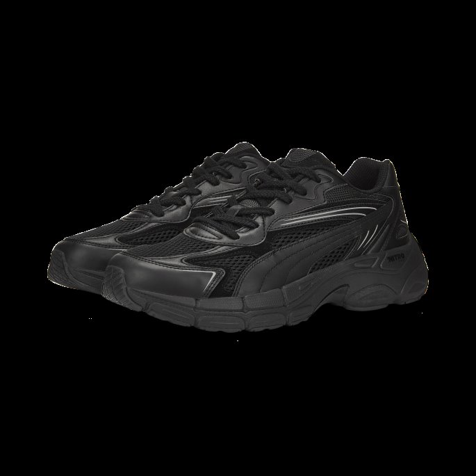 Puma På Tilbud Svarte Teveris Base Nitro Joggesko