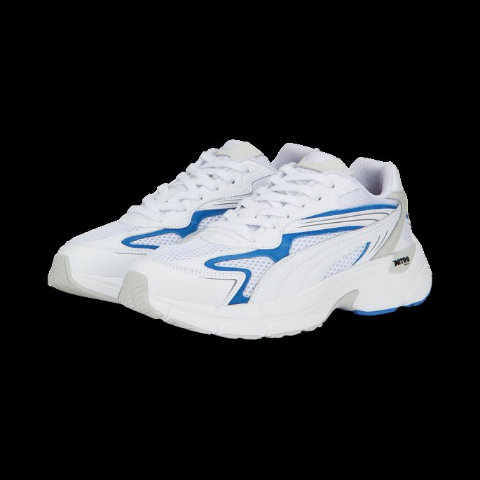 Teveris Base Nitro Joggesko Puma På Tilbud Hvit-hvit-team Royal