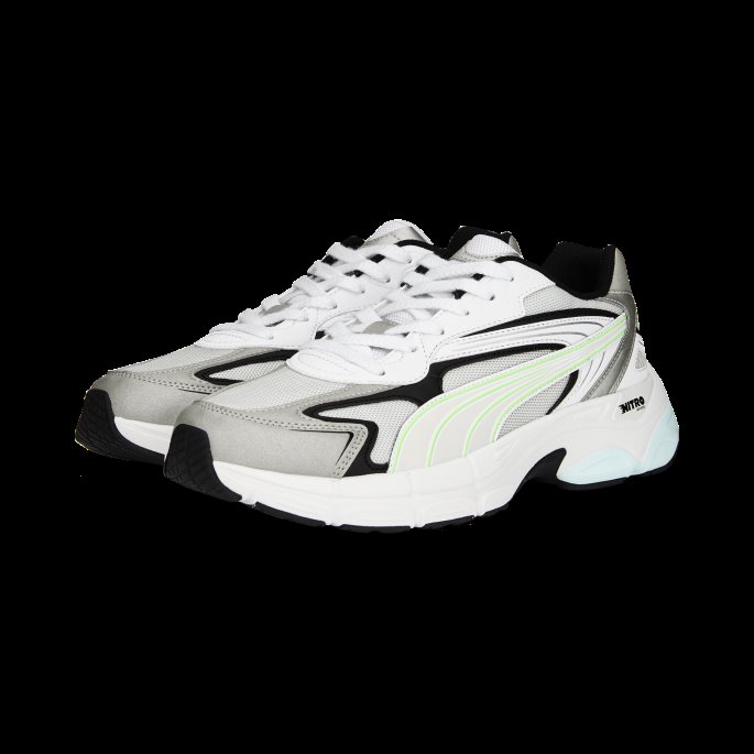 Teveris Nitro Noughties Joggesko Puma På Tilbud Sølv-nimbus Cloud