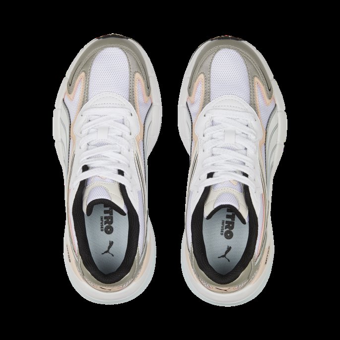 Puma På Tilbud Teveris Nitro Noughties Sneakers Sølv-hvite
