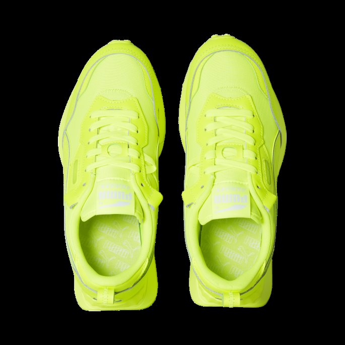 Lime Squeeze Puma På Tilbud Rider Fv Summer Squeeze Sitron Lime Dame Joggesko