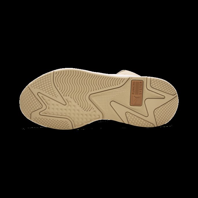 Rs-x Mid Leather Joggesko Puma På Tilbud Lett Sand-lett Sand