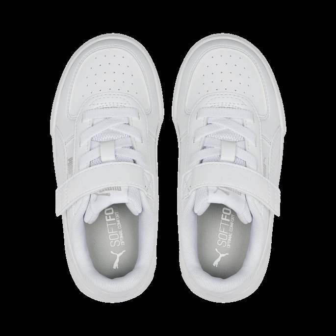 Caven Alternative Closure Sneakers Barn Hvit-hvit-grå Fiolett Puma På Tilbud