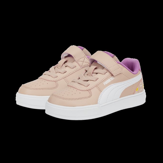 Puma På Tilbud X Smileyworld Caven Alternativ Lukking Spedbarn Joggesko Rosa Kvarts-lilla Pop-gul
