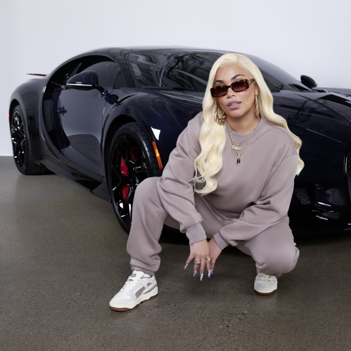 Puma På Tilbud X Lauren London Slipstream Joggesko Dame Vaniljeis-sopp