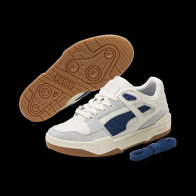 Puma På Tilbud X Lauren London Slipstream Lo Store Barnejoggesko Vanilla Ice-estate Blå