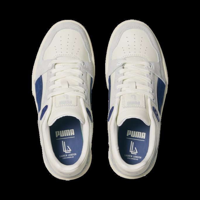 Puma På Tilbud X Lauren London Slipstream Lo Store Barnejoggesko Vanilla Ice-estate Blå