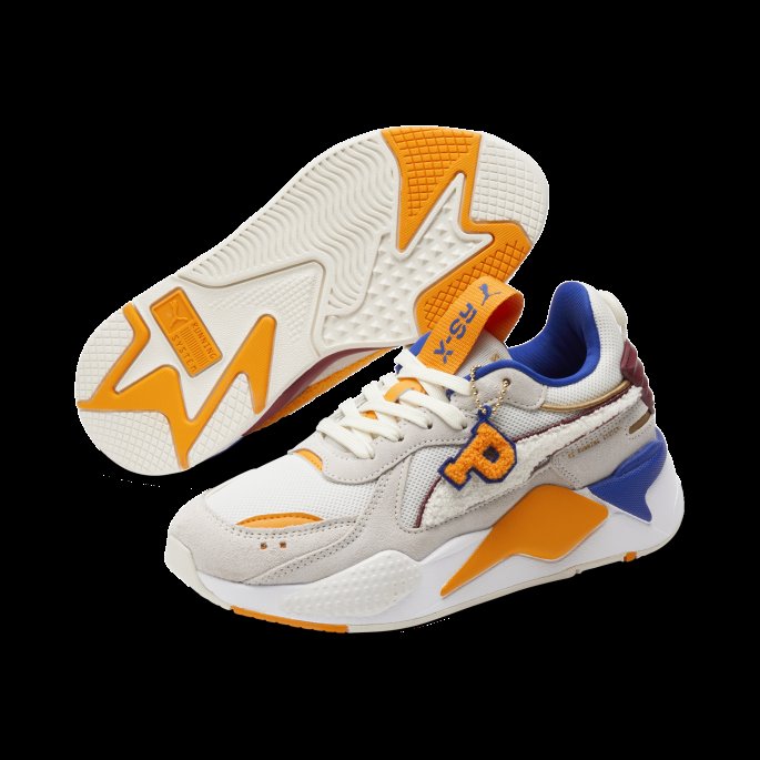 Puma På Tilbud Rs-x New Heritage Dame Joggesko Marshmallow-rød Dahlia-aprikos