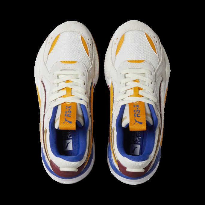 Puma På Tilbud Rs-x New Heritage Dame Joggesko Marshmallow-rød Dahlia-aprikos