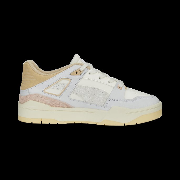 Hvit-varm Hvit-berørt Slipstream Sparsomme Dame Joggesko Puma På Salg