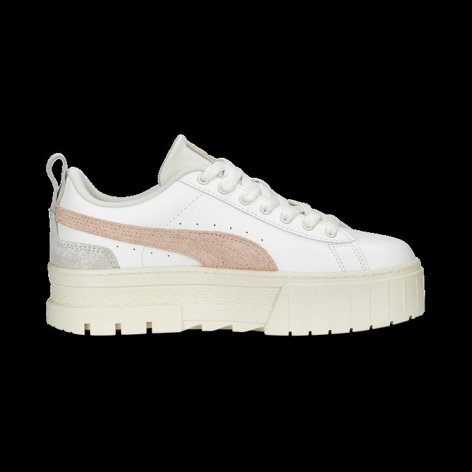 Mayze Sparsomme Joggesko Dame Varm Hvit Puma På Salg