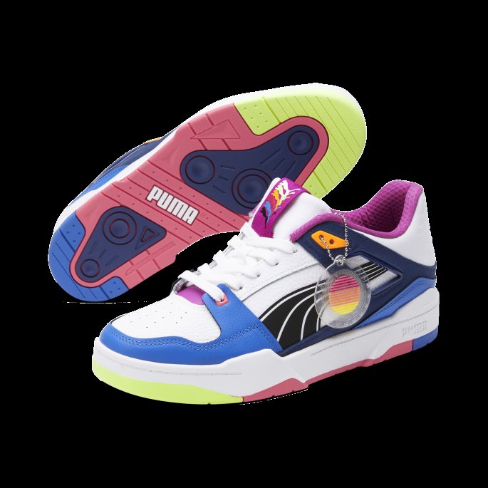 Slipstream Sunset Joggesko Puma På Tilbud Hvit-svart-bluemazing