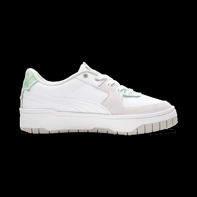 Cali Dream Sportswear By Puma På Tilbud Dame Joggesko Hvit-nimbus Sky-tåkegrønn