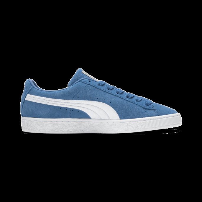 Sportsklær Fra Puma På Tilbud Semsket Klassiske Sneakers Lake Blå-hvit