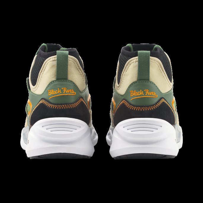 Puma På Tilbud X Black Fives Trc Blaze Mid Joggesko Dyp Skog-sand-kastanje