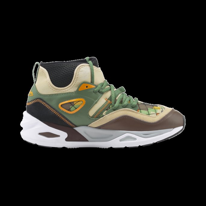 Puma På Tilbud X Black Fives Trc Blaze Mid Joggesko Dyp Skog-sand-kastanje