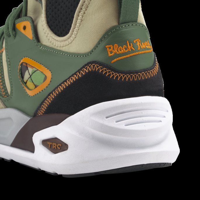 Puma På Tilbud X Black Fives Trc Blaze Mid Joggesko Dyp Skog-sand-kastanje