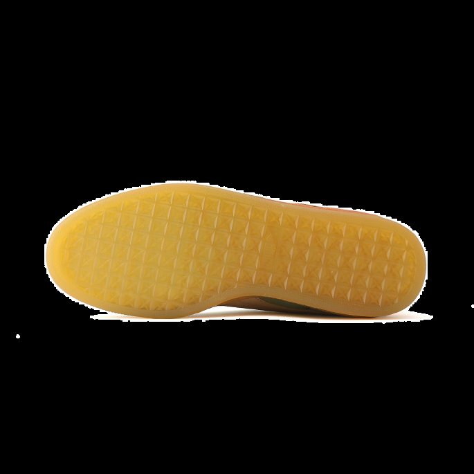 Lys Sandstøvet Grønn Puma På Tilbud X Sorte Fives Semsket Sneakers