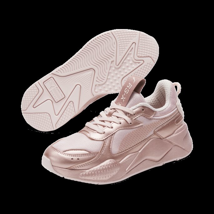 Rs-x Golden Wave Joggesko For Kvinner Rose Gull-rose Quartz Puma På Salg