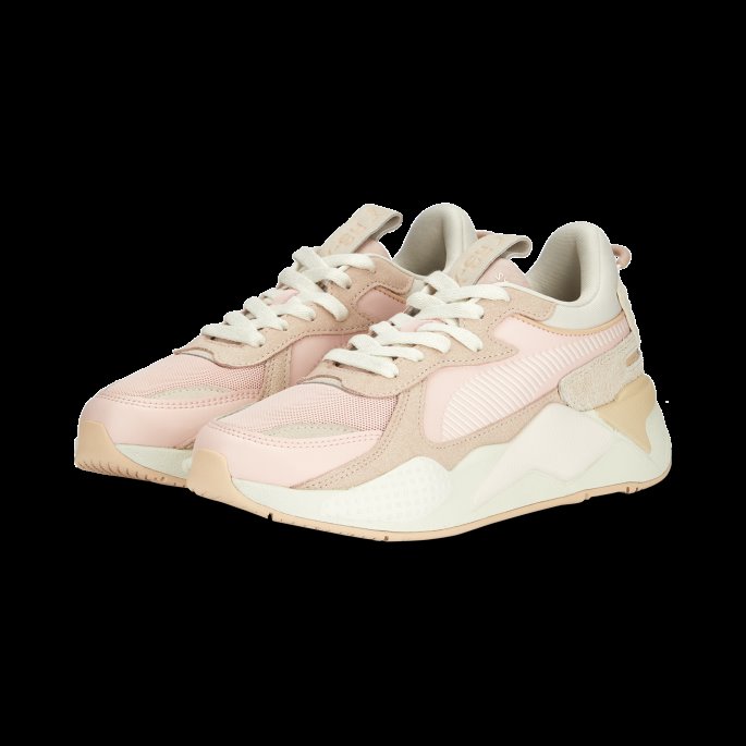Rs-x Sparsomme Joggesko Kvinner Rose Støv-pulver Puff-urørt Puma På Salg
