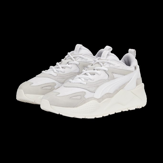 Puma På Tilbud Rs-x Efekt Premuim Sneakers Hvit-fjær Grå