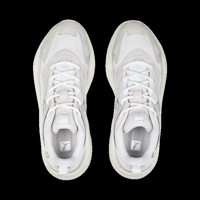 Puma På Tilbud Rs-x Efekt Premuim Sneakers Hvit-fjær Grå