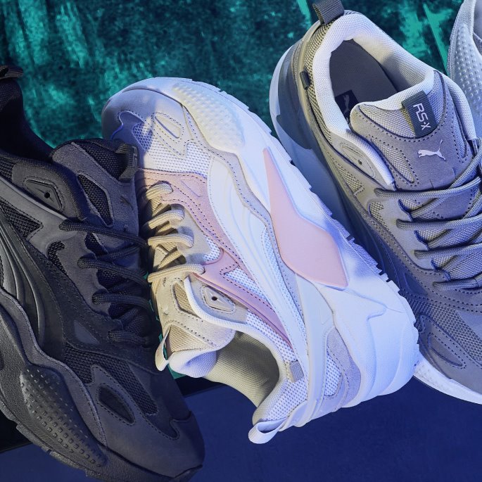 Puma På Tilbud Hvit-rose Dust Rs-x Efekt Prm Joggesko