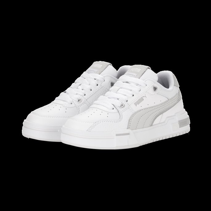 Puma På Tilbud Ca Pro Glitch Trenere Ungdom Hvit-havn Tåke-grå