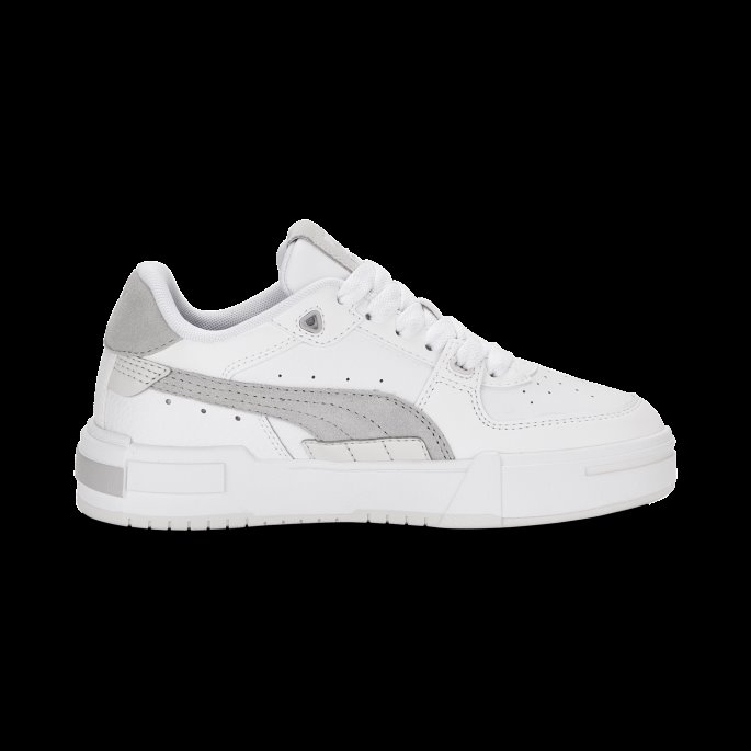 Puma På Tilbud Ca Pro Glitch Store Barnejoggesko Hvit-havn Mist-grå