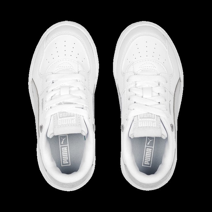 Puma På Tilbud Hvit-havn Tåkegrå Ca Pro Glitch Små Barnesko
