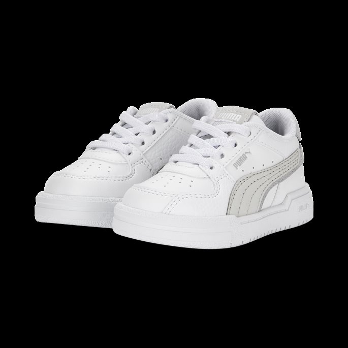 Puma På Tilbud Hvit-havn Tåke-grå ​​ca Pro Glitch Småbarnssko